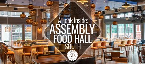 Assembly food hall - Whether you’re sipping a distinctive Old Fashioned or a unique hand-crafted cocktail, you won’t find a shortage of bourbons and whiskeys on Single Barrel’s spirits list. Sit back and let our expert bartenders build you a truly dignified drink. Hours of Operation. Sunday-Thursday 11AM -10PM. Friday-Saturday 11AM-12AM.